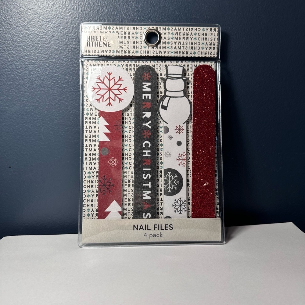 CHRISTMAS THEME NAIL FILES NEW